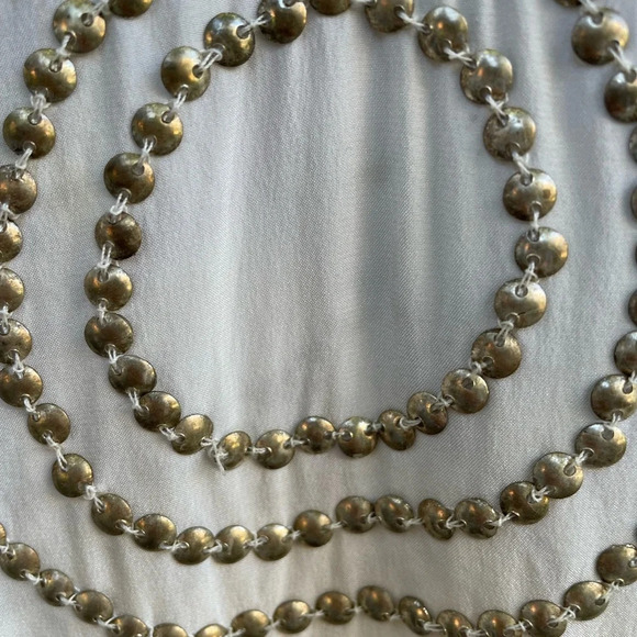 Haute Hippie embellished silk blouse, size small - Picture 11 of 13